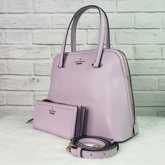 2PCS Kate Spade Medium Dome Satchel Wallet Set - Picture 2 of 8